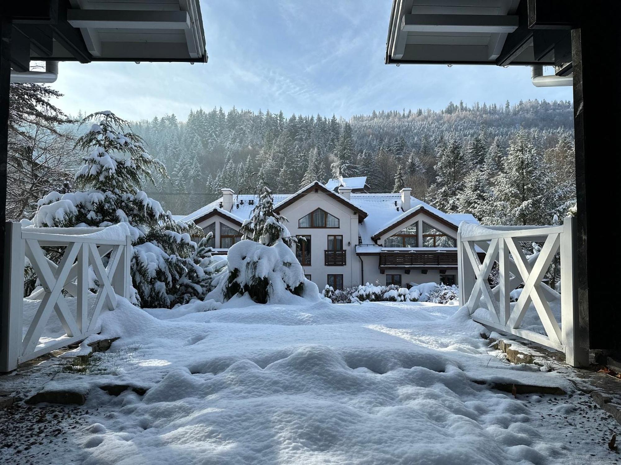 Gorska Legenda Apartamenty & Domki ชเจอร์ค ภายนอก รูปภาพ